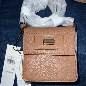 Calvin Klein crossbody tan NEW WITH TAGS
